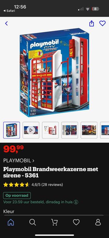 Brandweerkazerne uitbreiding NIEUW in doos beschikbaar voor biedingen