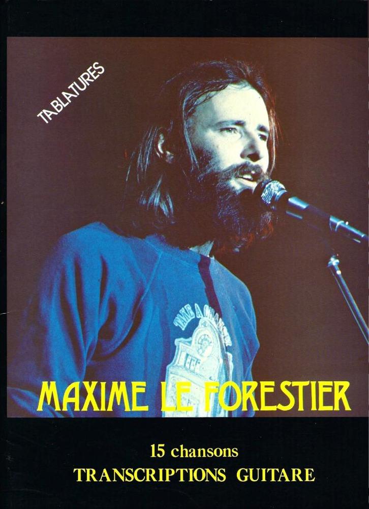 Maxime Le Forestier - 15 Chansons - Tablatures, Boeken, Muziek, Gelezen, Artiest, Ophalen of Verzenden