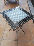 Petite table d'appoint avec mosaïque, Huis en Inrichting, Tafels | Bijzettafels, Ophalen of Verzenden, Zo goed als nieuw