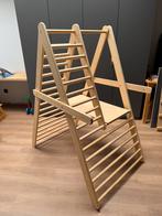 Pikler, peutergym, klimdriehoek, Montessori, Ophalen, Zo goed als nieuw, Loopbrug