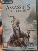 Jeu PC Assassin's Creed 3 neuf sous blister, Games en Spelcomputers, Games | Pc, Avontuur en Actie, Vanaf 18 jaar, 1 speler, Nieuw