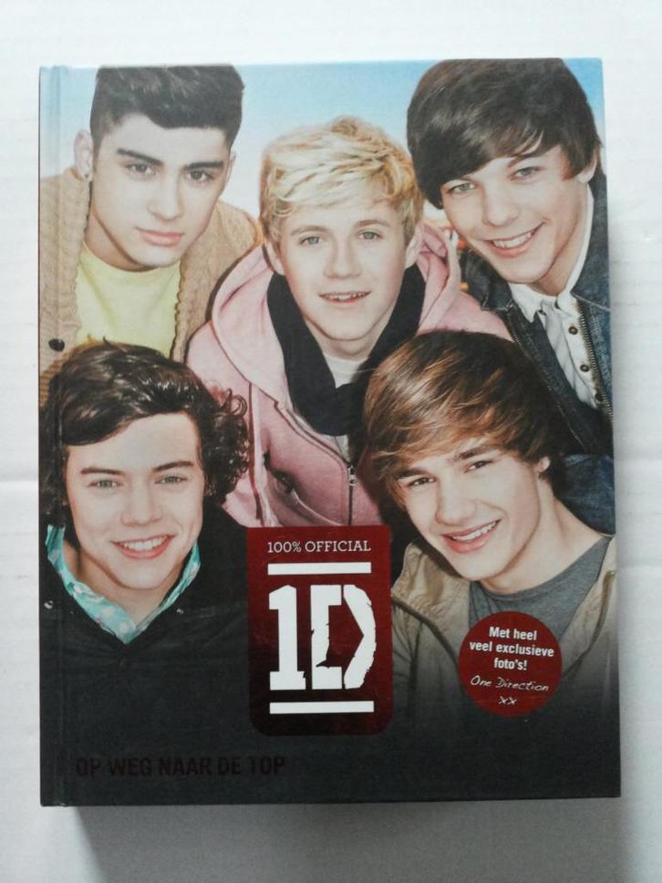 Boek One Direction : 100% official 1D - Memphis Belle, Boeken, Biografieën, Zo goed als nieuw, Film, Tv en Media, Ophalen of Verzenden