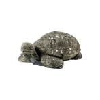 Vintage Tuinbeeld Schildpad Tuin Beton Verweerd 33cm, Beton, Gebruikt, Ophalen, Dierenbeeld