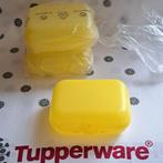 Tupperware snackbox/snackdoos Medium, Ophalen of Verzenden, Nieuw, Geel