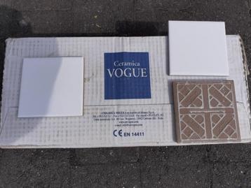 faience tegels wit - formaat 10 X 10 -  beschikbaar voor biedingen