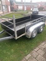 Dubbele as aanhangwagen, Auto diversen, Aanhangwagen-onderdelen, Ophalen, Zo goed als nieuw