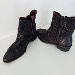 Enkellaarsjes met hak ALLAN K Zwart 36, Kleding | Dames, Schoenen, Zwart, Lage of Enkellaarzen, Ophalen of Verzenden, Zo goed als nieuw