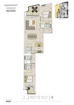Appartement te koop in Middelkerke, 86 m², Appartement