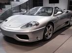 Ferrari 360 Ferrari 360 spider 3.6i V8 40v F1 300KM 1 OWNER, Te koop, Zilver of Grijs, Benzine, Xenon verlichting