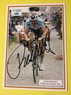 wielerkaart 2012 roubaix team quick step  tom boonen signe, Sport en Fitness, Verzenden, Zo goed als nieuw