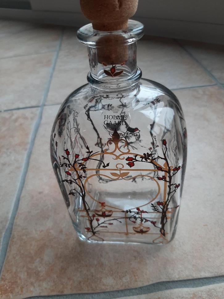 Holmegaard Juleflaske 2004, Antiquités & Art, Antiquités | Verre & Cristal, Enlèvement ou Envoi