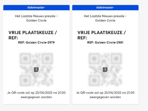 tickets werchterclassics, Tickets en Kaartjes, Evenementen en Festivals