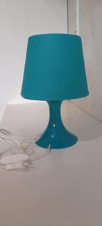 IKEA Lampan Turkooise lamp - modern en stijlvol ontwerp, Ophalen, Gebruikt, Kunststof, Minder dan 50 cm
