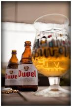 Metalen reclamebord Duvel 5 - retro vintage mancave, Ophalen of Verzenden, Zo goed als nieuw, Reclamebord, Plaat of Schild, Duvel