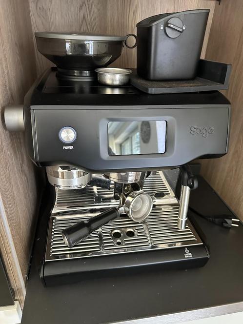 Sage The Oracle Touch Black Truffle, Elektronische apparatuur, Koffiezetapparaten, Zo goed als nieuw, Koffiebonen, Koffiemachine