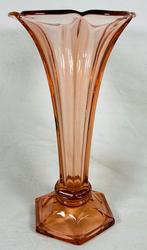 Val Saint Lambert Luxval Américaine Art Deco vaas 1935, Antiek en Kunst, Ophalen of Verzenden