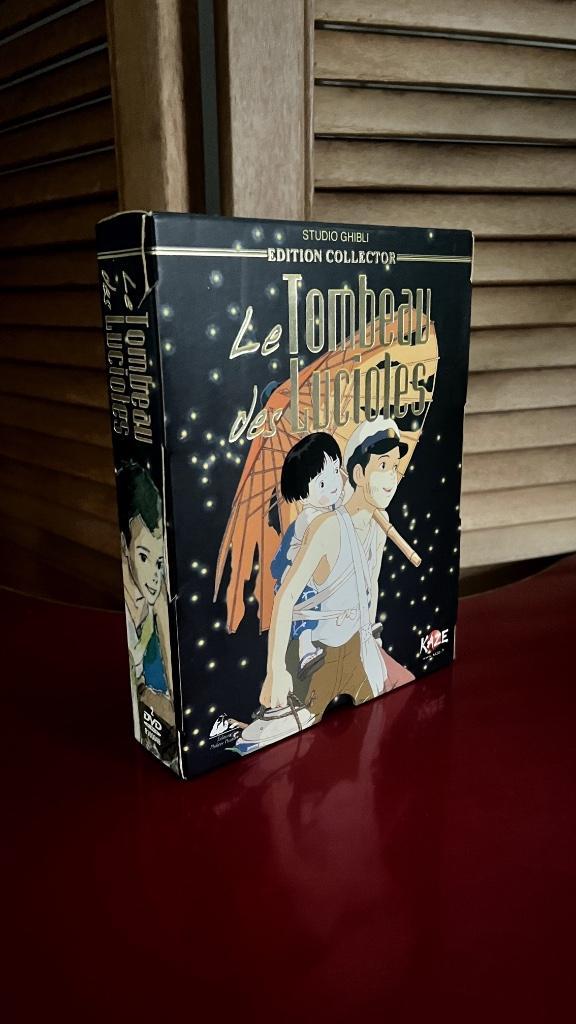 Le Tombeau des Lucioles - Edition Collector - DVD + Roman, Cd's en Dvd's, Dvd's | Tekenfilms en Animatie, Zo goed als nieuw, Anime (Japans)