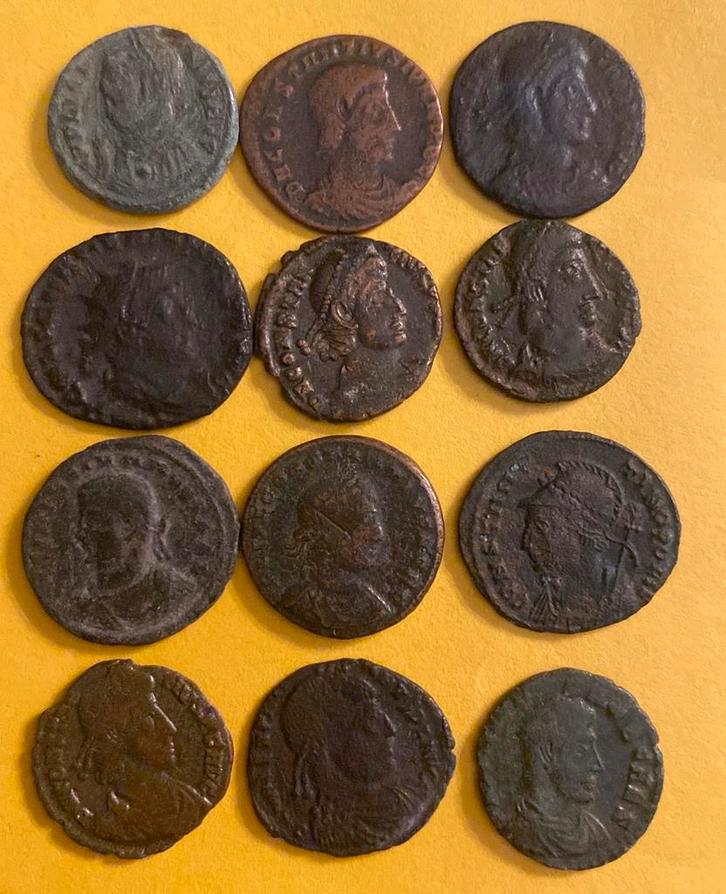 12 Prachtige Romeinse munten., Postzegels en Munten, Munten | Europa | Niet-Euromunten, Losse munt, Overige landen, Ophalen of Verzenden