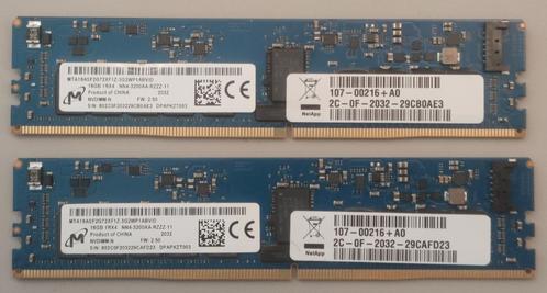 16GB RAM DDR4 3200 voor Server, Computers en Software, RAM geheugen, Gebruikt, Server, 16 GB, DDR4, Ophalen of Verzenden