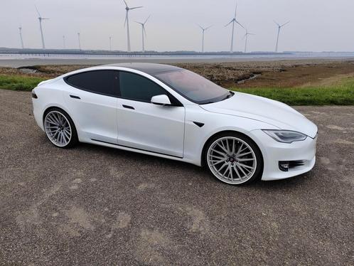 TESLA MODEL S LONG RANGE RAVEN 2021 GARANTIE 22-INCH 34000KM, Auto's, Tesla, Particulier, Model S, 360° camera, 4x4, ABS, Achteruitrijcamera