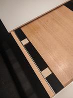 Tafel + 6 stoelen, Huis en Inrichting, Ophalen, Gebruikt, Vijf personen of meer, Glas