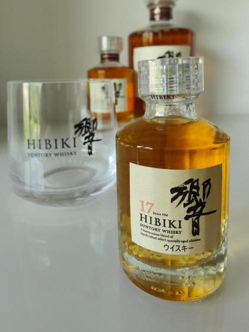 Hibiki 17 Years, uniek mini Bottle 50ml!! , Suntory Whisky, Verzamelen, Wijnen, Nieuw, Overige typen, Overige gebieden, Vol, Ophalen of Verzenden