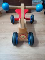 Loopfiets hout, Kinderen en Baby's, Speelgoed | Buiten | Voertuigen en Loopfietsen, Ophalen, Gebruikt, Loopfiets
