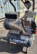 Contimac mc 240 compressor 10:/10, Doe-het-zelf en Bouw, Minder dan 25 liter, 6 tot 10 bar, Zo goed als nieuw, 200 tot 400 liter/min