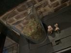 Grand pot ,verre ,mousse et 2 postures, Ophalen