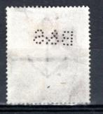 GREAT-BRITAIN : 1934 : Perfin &@ B & S @& on Y.198., Ophalen of Verzenden, Gestempeld