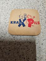 Oud bierviltje Krak pils wintam, Muyshondt Hingene, Verzamelen, Ophalen of Verzenden, Zo goed als nieuw