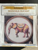 Borduurpakket olifant, Hobby en Vrije tijd, Borduren en Borduurmachines, Ophalen, Nieuw, Borduurpakket