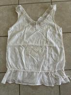 Top en V femme sans manche Promod 38/40 (?), Wit, Promod, Zonder mouw, Gedragen