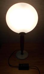 Zeer unieke Ronde Platte Lamp koopje, Enlèvement, Comme neuf, Verre