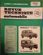 Revue technique automobile, Renault 4GTL 1986, Enlèvement, Utilisé, Renault