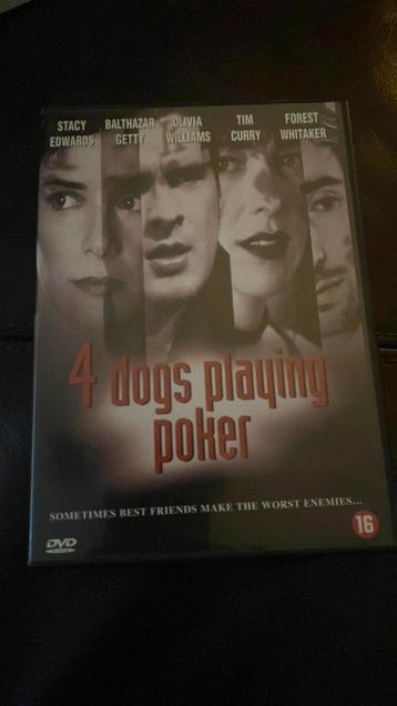 DVD  “ 4 DOGS PLAYING POKER “ ! beschikbaar voor biedingen