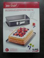 Zenker rechthoekige springvorm NIEUW, Ophalen, Nieuw, Taarten, Bakvorm