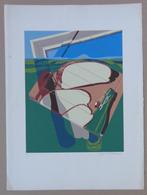 CYR FRIMOUT / TYPISCHE FIGURATIE / KLEURZEEFDRUK / 76x56cm, Antiek en Kunst, Verzenden