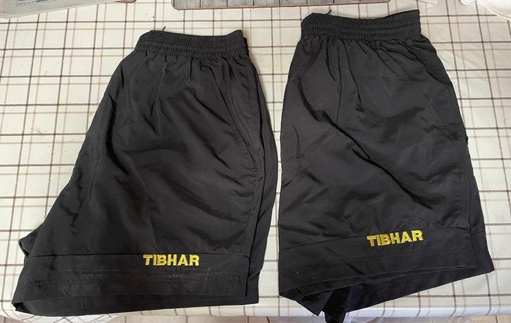 Tibhar shorts XXXL nieuw (2 stuks), Sport en Fitness, Tafeltennis, Zo goed als nieuw, Ophalen of Verzenden