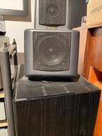 Kef 107 reference speakers, Overige merken, Front, Rear of Stereo speakers, Zo goed als nieuw, 120 watt of meer