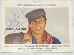 Carte avec signature Juul Kabas, Comme neuf, Signé, Enlèvement ou Envoi, Photo ou Carte