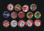 14 verschillende oude Belgische bier kroonkurken jaren '70, Verzamelen, Biermerken, Ophalen of Verzenden, Gebruikt, Overige typen