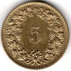 Zwitserland : 5 Rappen 1985  KM#26c  Ref 15834, Ophalen of Verzenden, Overige landen, Losse munt