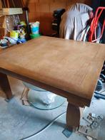 Volle eiken tafel + 6 stoelen, Huis en Inrichting, Tafels | Eettafels, Ophalen of Verzenden, Zo goed als nieuw