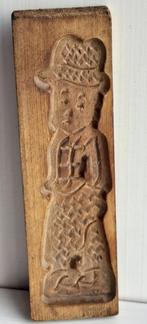 Très ancien moule à spéculoos en bois, Ophalen of Verzenden