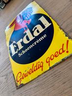 Erdal schoencreme oud reclamebord, Verzamelen, Ophalen of Verzenden, Gebruikt, Reclamebord
