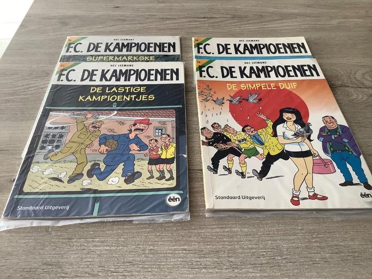 F.C. De Kampioenen verschillende strips (2001-2007), Boeken, Stripverhalen, Gelezen, Meerdere stripboeken, Ophalen of Verzenden