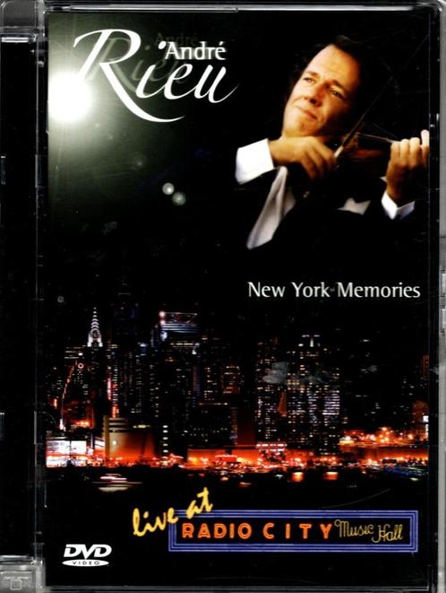 ANDRE RIEU - NEW YORK MEMORIES (LIVE AT RADIO CITY MUSIC HAL, Cd's en Dvd's, Dvd's | Muziek en Concerten, Gebruikt, Muziek en Concerten