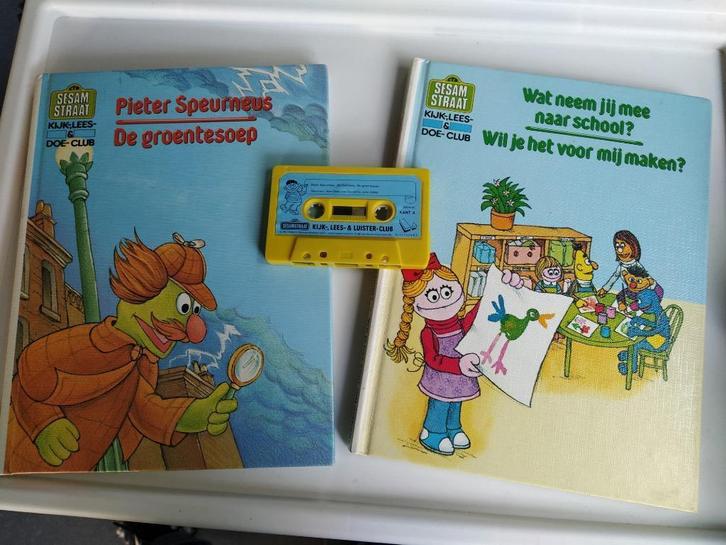 boek: Sesamstraat verhalen van Bert en Ernie, Boeken, Kinderboeken | Jeugd | onder 10 jaar, Zo goed als nieuw, Fictie algemeen