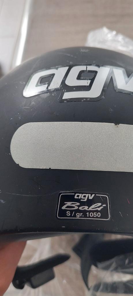 Casque moto agv bali 1050 gr bonne etat, Fietsen en Brommers, Brommerhelmen, Zo goed als nieuw, Ophalen